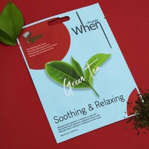 NWT Simply When Vegan Green Tea Sheet Mask (1)